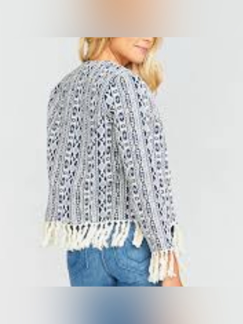 Show Me Tour MuMu Beverly Tassel Blazer - Picture 3 of 9